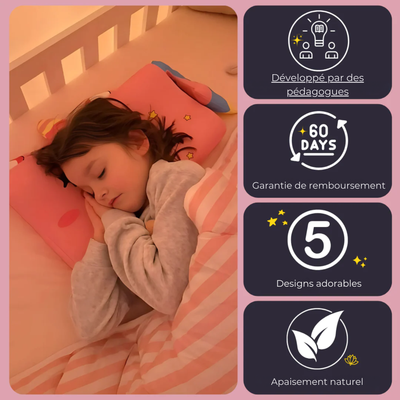 DouxRêve - Coussin Ergonomique pour Enfants