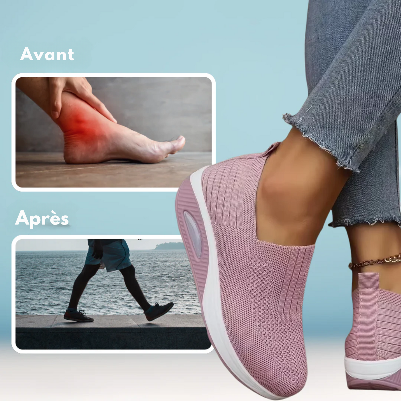 AirZen – Chaussures Orthopédiques Anti-Douleurs